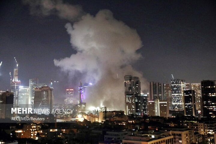 موج سوم عملیات «وعده صادق ۳» انجام شد؛ تلآویو در آتش موج سوم عملیات «وعده صادق ۳» انجام شد؛ تلآویو در آتش