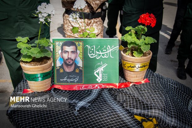 مراسم گرامیداشت چهلمین روز شهادت «میلاد ملک» در مجن برگزار شد مراسم گرامیداشت چهلمین روز شهادت «میلاد ملک» در مجن برگزار شد